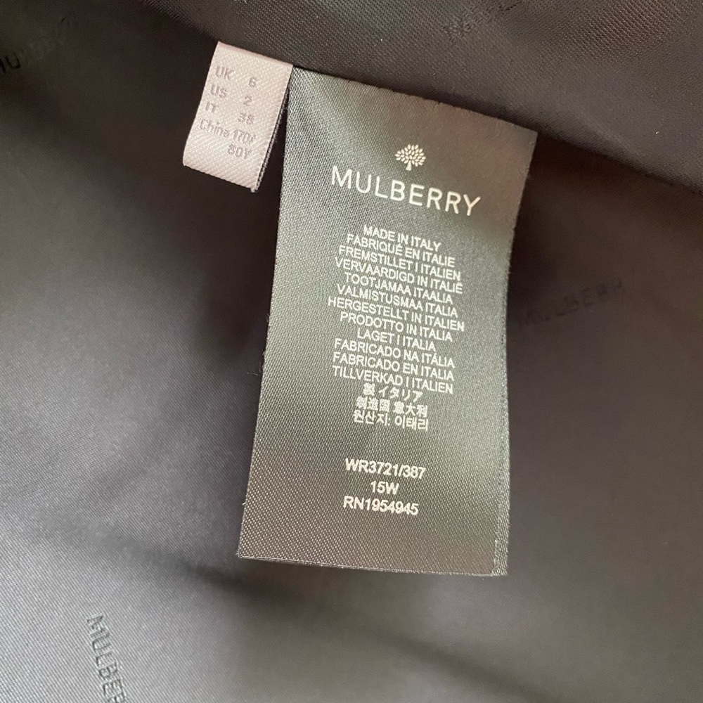 MULBERRY WOOL COAT - Picture 5 of 6